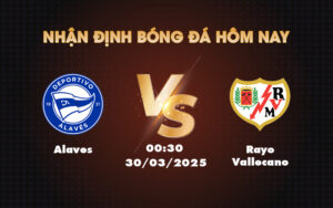 alaves rayo vallecano 30 03 la liga