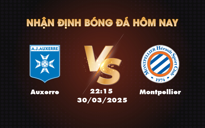 auxerre montpellier 30 03 ligue 1