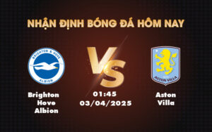 brighton hove albion aston villa 03 04 ngoai hang anh