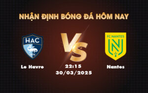 le havre nantes 30 03 ligue 1