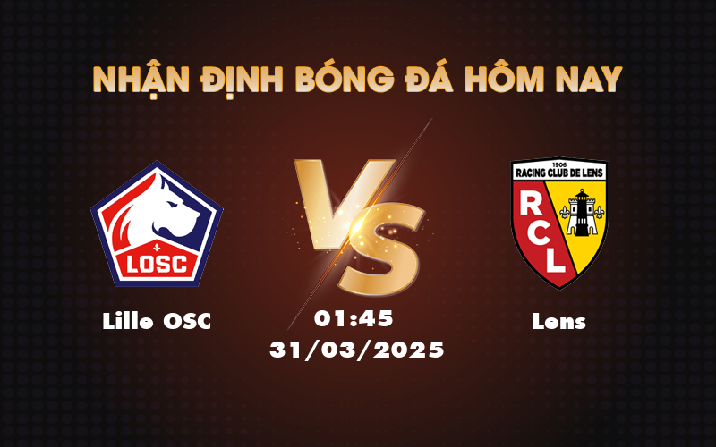 lille osc lens 31 03 ligue 1