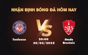 toulouse stade brestois 30 03 ligue 1