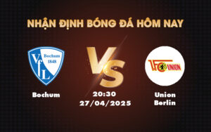 bochum union berlin 27 04 bundesliga