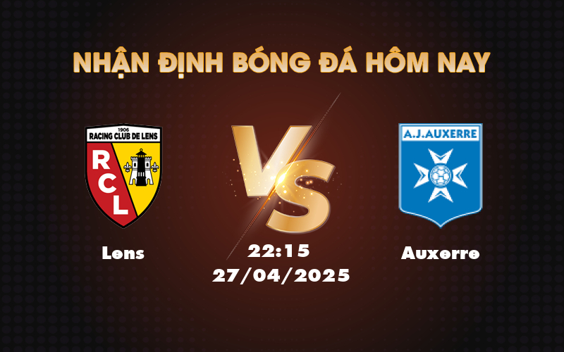 lens auxerre 27 04 ligue 1