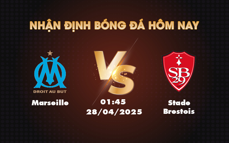 marseille stade brestois 28 04 ligue 1