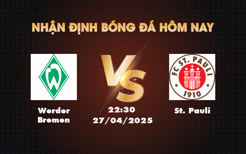 werder bremen st pauli 27 04 bundesliga