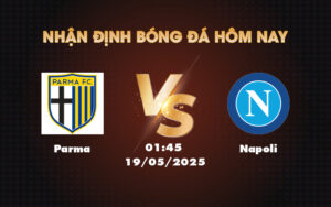 parma napoli 19 05 seria a